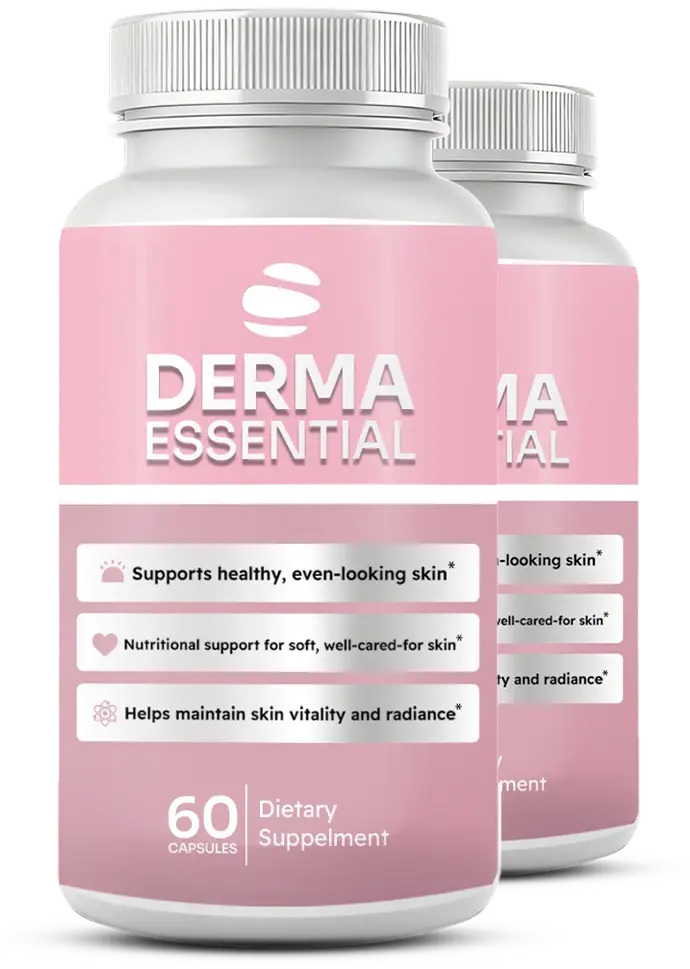 Derma Essential Skin Health Supplement Bottle